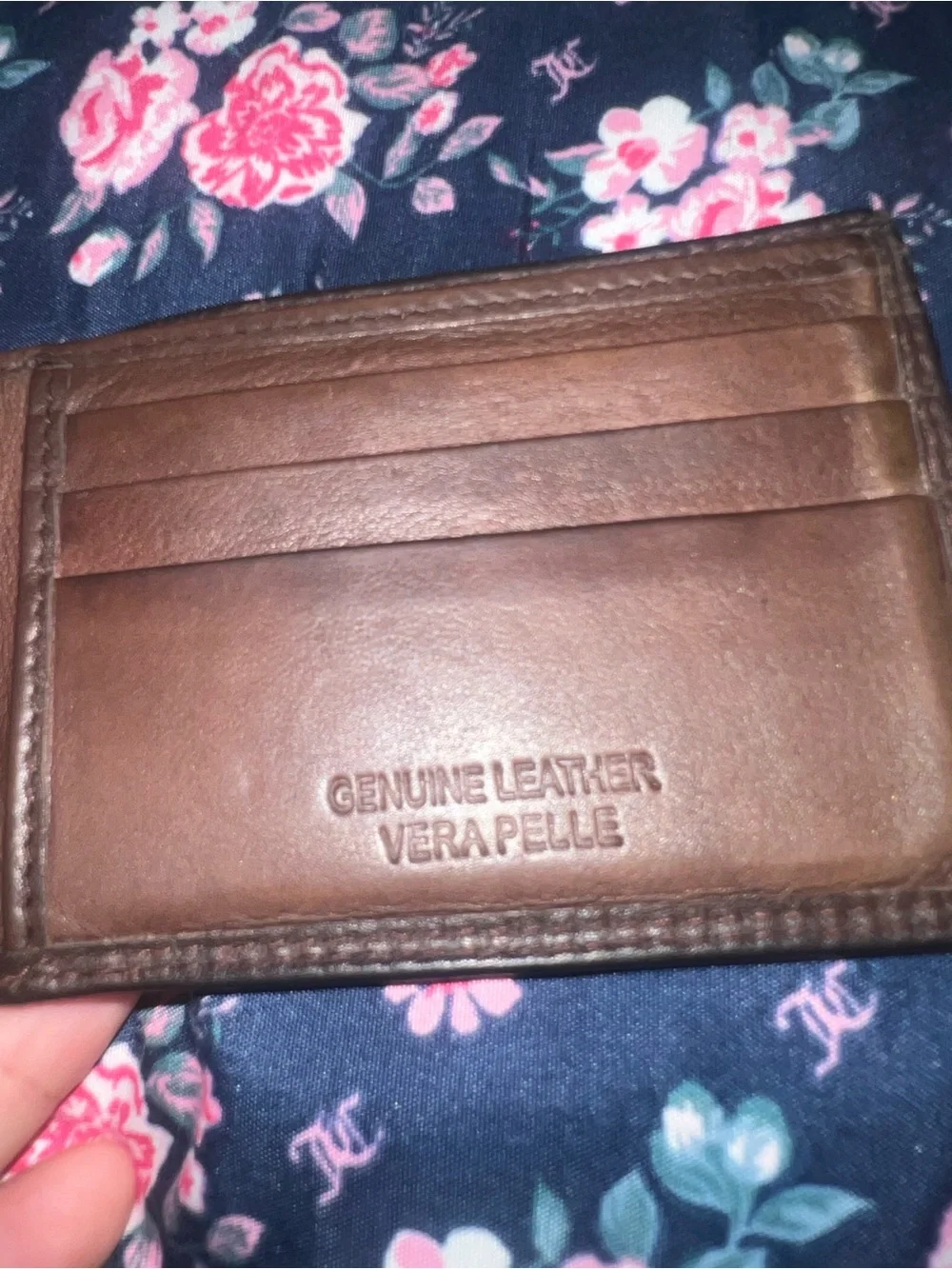Vera pelle men’s bi fold